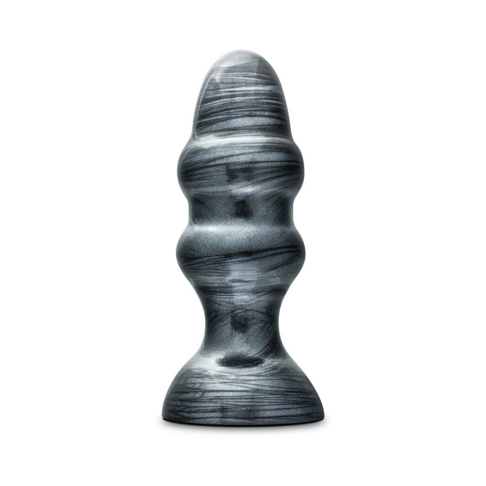JET STEALTH 6.5 IN. ANAL PLUG CARBON METALLIC BLACK