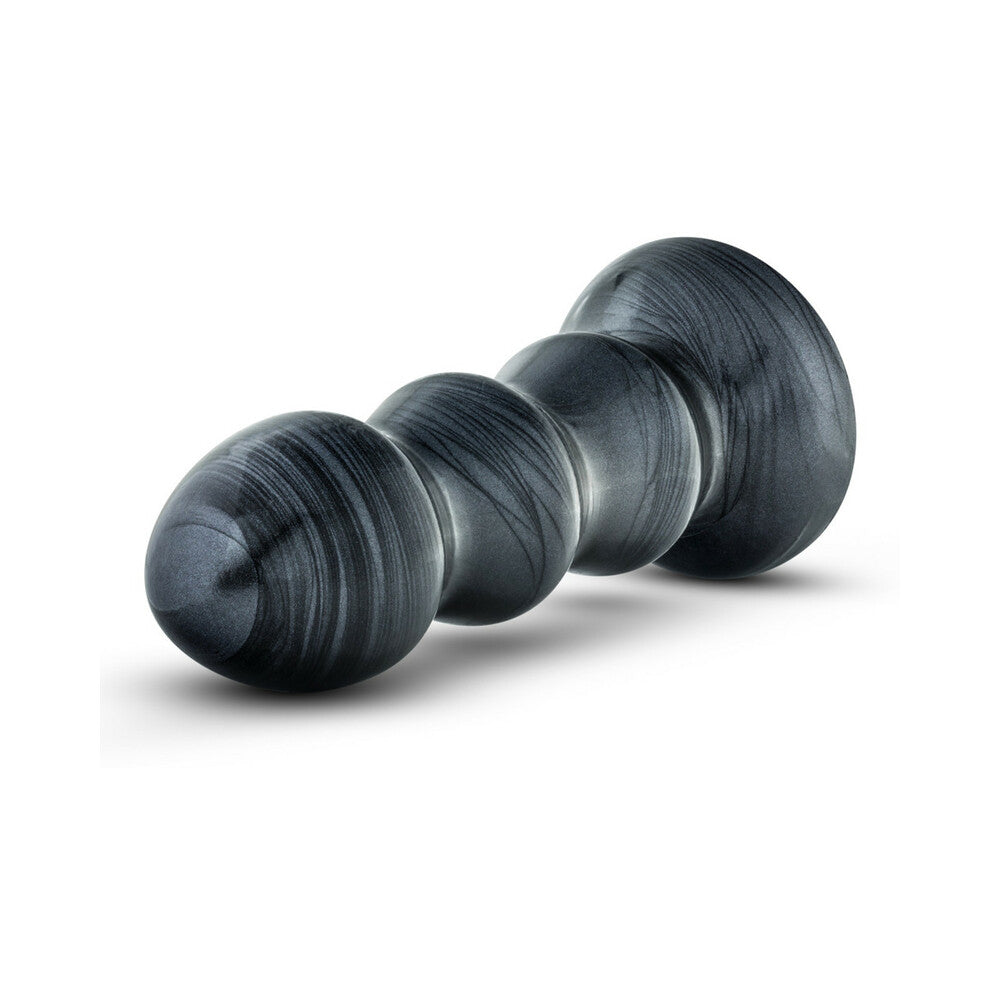BLUSH - JET BLACK JACK 7 IN. ANAL PLUG CARBON METALLIC BLACK