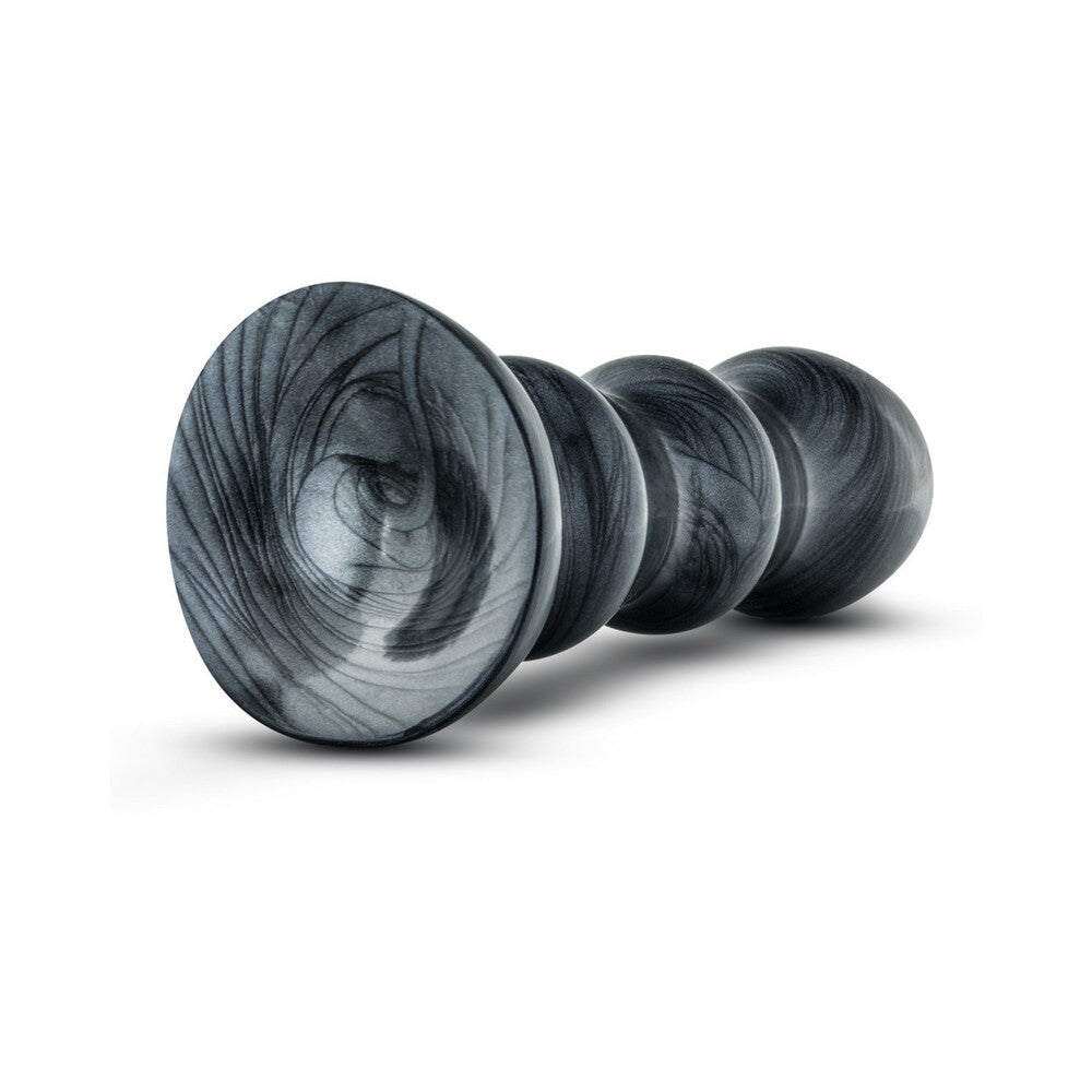 BLUSH - JET BLACK JACK 7 IN. ANAL PLUG CARBON METALLIC BLACK