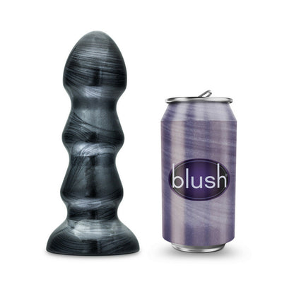 BLUSH - JET BLACK JACK 7 IN. ANAL PLUG CARBON METALLIC BLACK