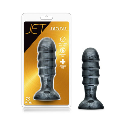 BLUSH - JET BRUISER 7.5 IN. ANAL PLUG CARBON METALLIC BLACK