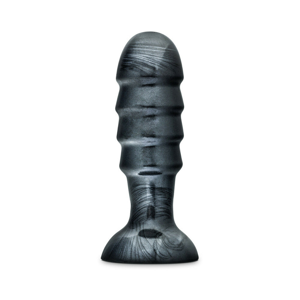 BLUSH - JET BRUISER 7.5 IN. ANAL PLUG CARBON METALLIC BLACK