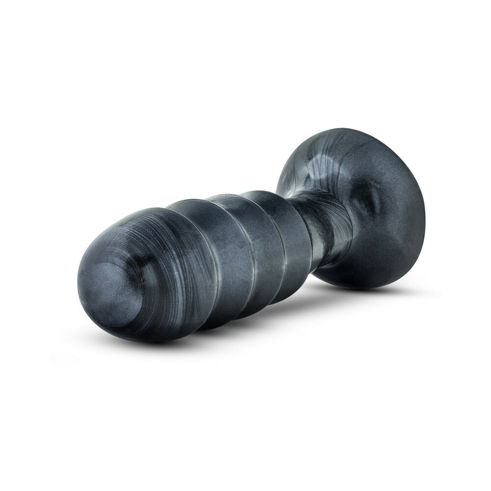 BLUSH - JET BRUISER 7.5 IN. ANAL PLUG CARBON METALLIC BLACK