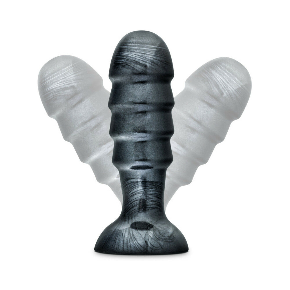 BLUSH - JET BRUISER 7.5 IN. ANAL PLUG CARBON METALLIC BLACK