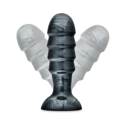 BLUSH - JET BRUISER 7.5 IN. ANAL PLUG CARBON METALLIC BLACK
