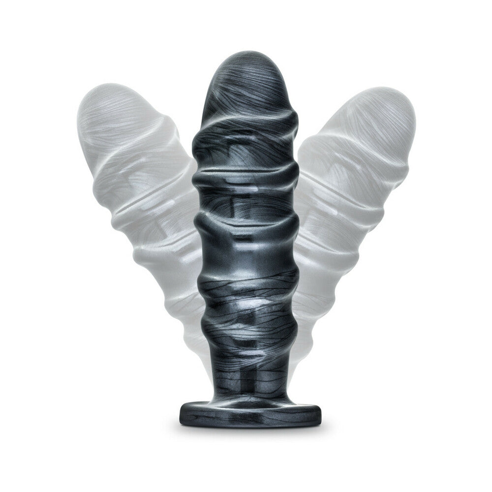 BLUSH - JET ANNIHILATOR 11 IN. ANAL PLUG CARBON METALLIC BLACK