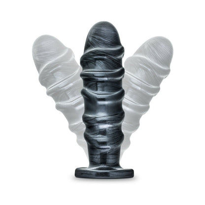JET ANNIHILATOR 11 IN. ANAL PLUG CARBON METALLIC BLACK