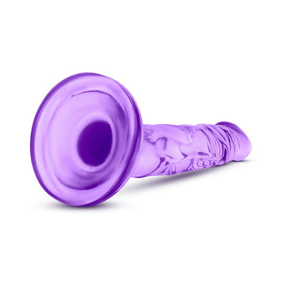 NATURALLY YOURS 5 IN. MINI COCK REALISTIC DILDO PURPLE