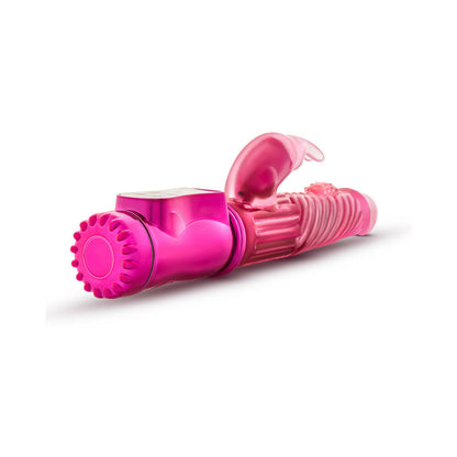 BLUSH - VIBRADOR DE DOBLE ESTIMULACIÓN CON FORMA DE CONEJO JUGUETÓN SEXY THINGS FUCSIA