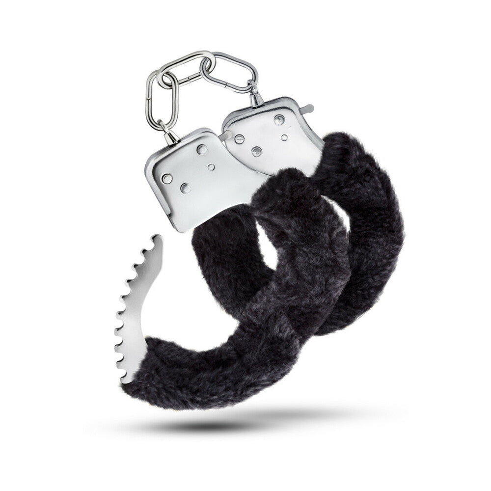 BLUSH - TEMPTASIA ADJUSTABLE FAUX FUR CUFFS