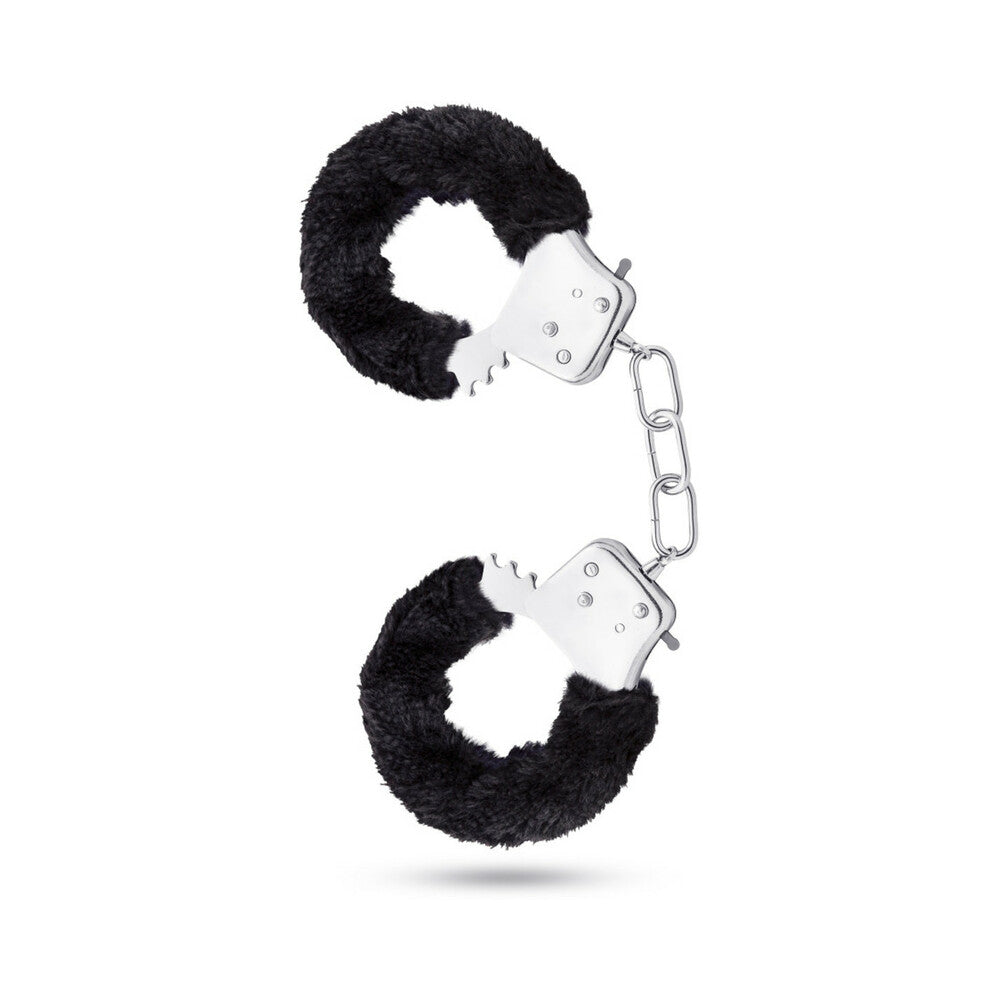 BLUSH - TEMPTASIA ADJUSTABLE FAUX FUR CUFFS