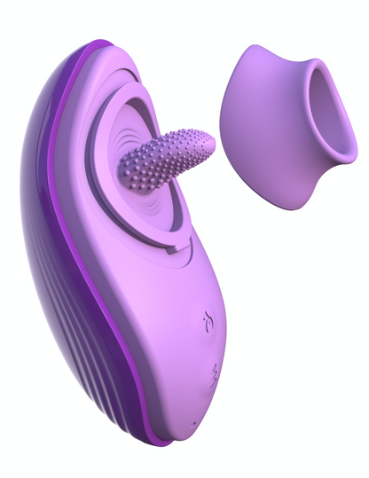 PIPEDREAM - FANTASY FOR HER - HER SILICONE FUN TONGUE  PURPLE