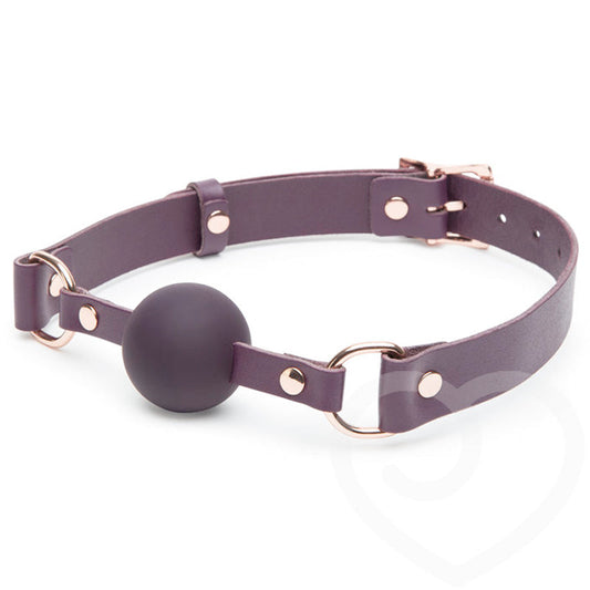 FIFTY SHADES OF GREY - FIFTY SHADES FREED CHERISHED COLLECTION LEATHER BALL GAG