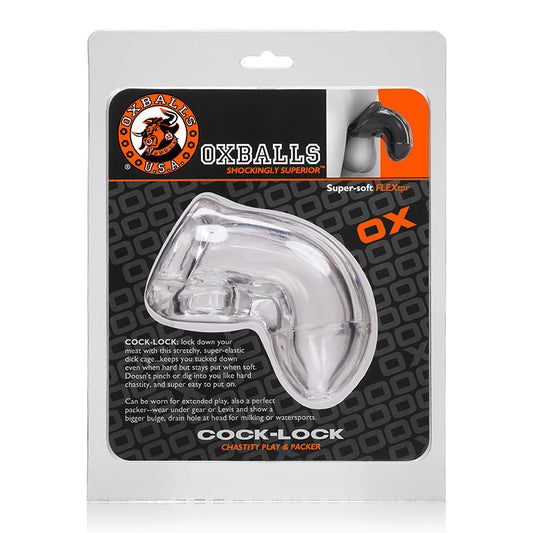 OXBALLS - COCK-LOCK, CHASTITY, CLEAR