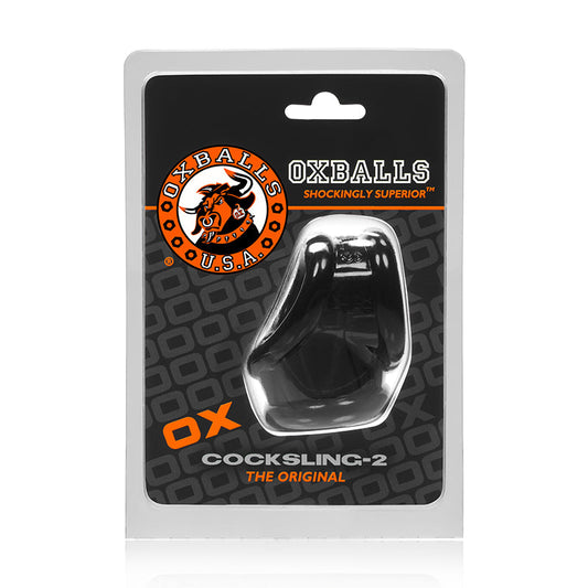 OXBALLS COCKSLING-2, COCKSLING, BLACK