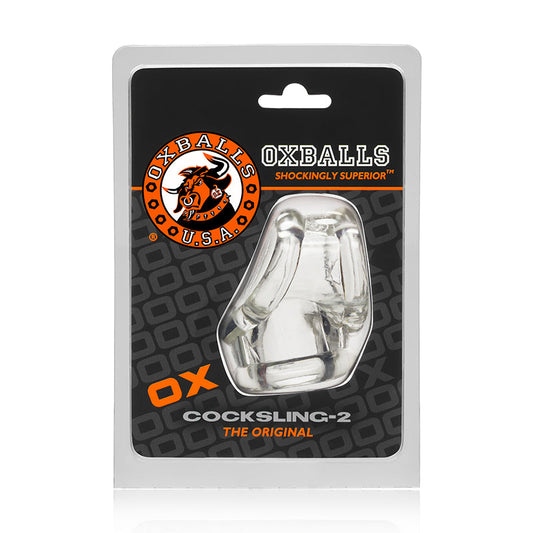 OXBALLS COCKSLING-2, COCKSLING, CLEAR