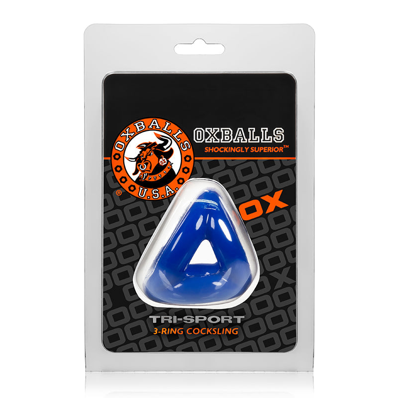 OXBALLS TRI-SPORT, COCKSLING, POLICE BLUE