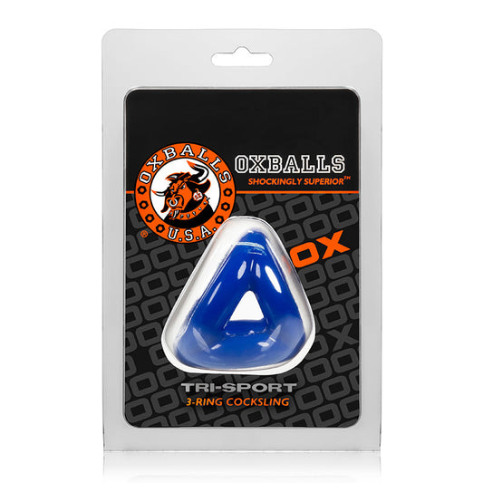 OXBALLS TRI-SPORT, COCKSLING, POLICE BLUE
