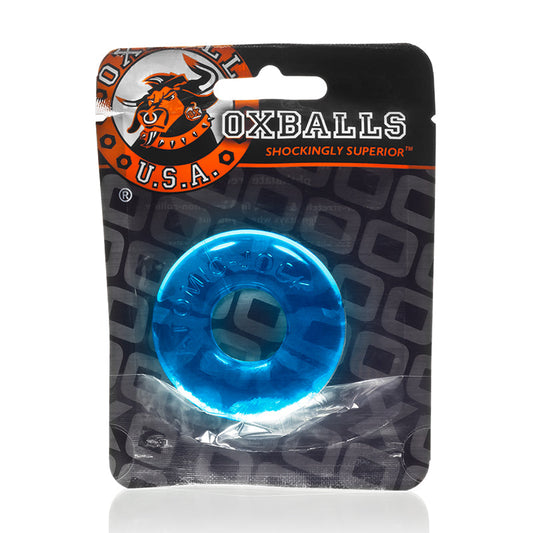 OXBALLS - DO-NUT- 2, ANILLO PARA PENE, GRANDE, AZUL HIELO