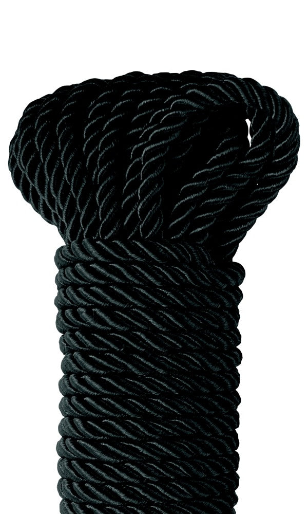 PIPEDREAM - FETISH FANTASY SERIES - DELUXE SILK ROPE  BLACK