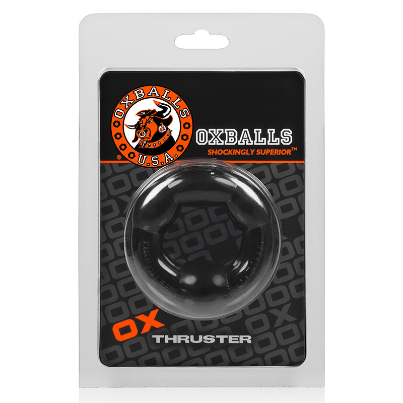 OXBALLS THRUSTER COCKRING, BLACK