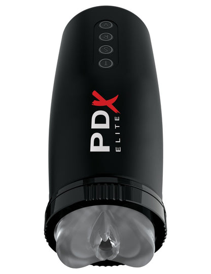 PIPEDREAM - PDX ELITE - MOTORBATOR 2  CLEAR/BLACK