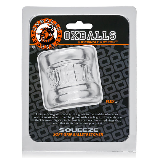OXBALLS SQUEEZE, BALL STRETCHER, CLEAR