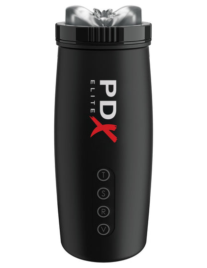 PIPEDREAM - PDX ELITE - MOTORBATOR 2  CLEAR/BLACK