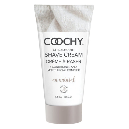 COOCHY - SHAVE CREAM AU NATURAL 3.4 FL.OZ