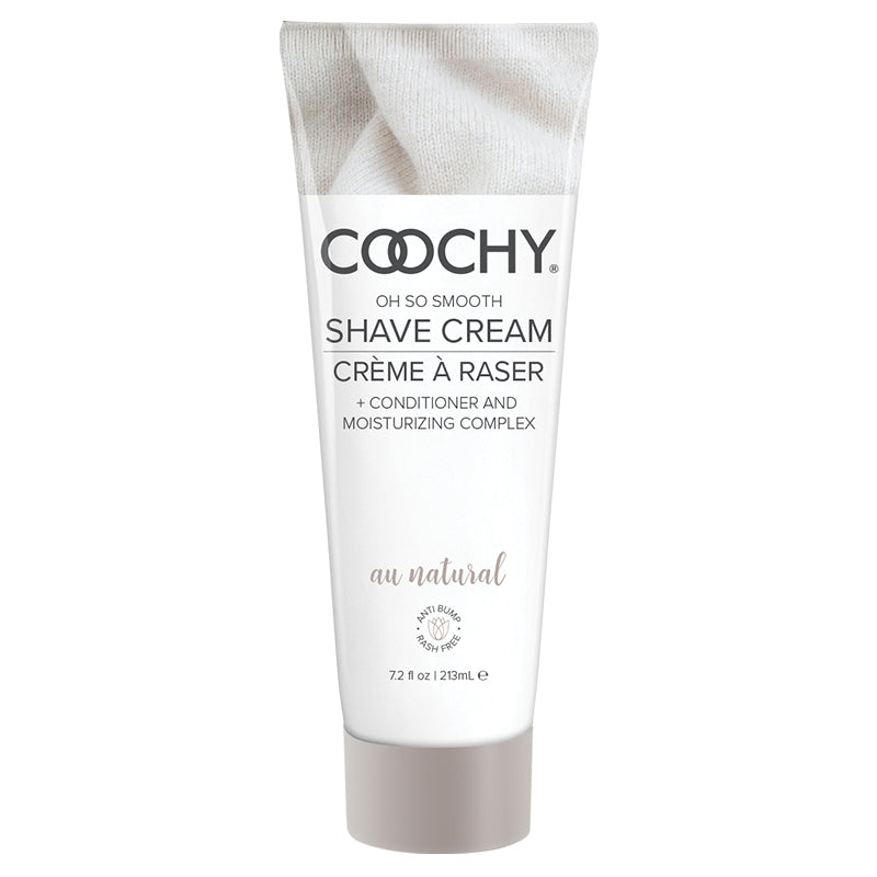 COOCHY - SHAVE CREAM AU NATURAL 7.2 FL.OZ