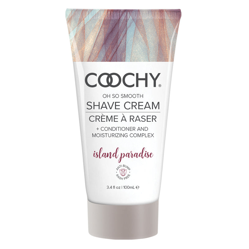 COOCHY SHAVE CREAM ISLAND PARADISE 3.4 FL.OZ