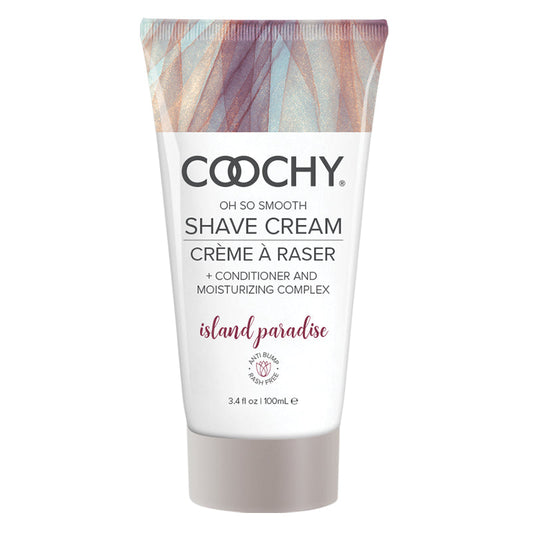COOCHY SHAVE CREAM ISLAND PARADISE 3.4 FL.OZ