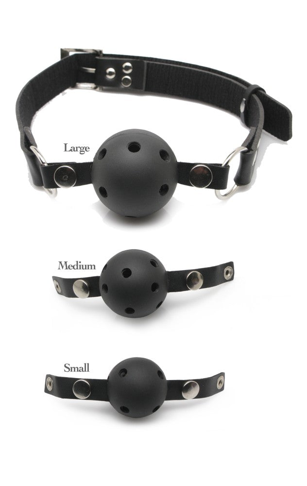 PIPEDREAM - FETISH FANTASY SERIES - BALL GAG TRAINING SYSTEM  BLACK