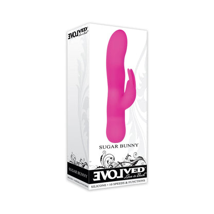 EVOLVED - SUGAR BUNNY MINI SILICONE RABBIT VIBRATOR PINK