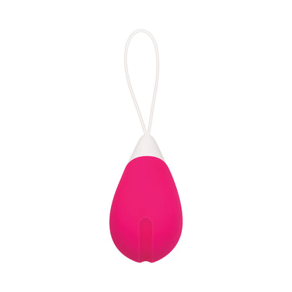 EVOLVED RECHARGEABLE REMOTE-CONTROLLED SILICONE EGG VIBRATOR PINK
