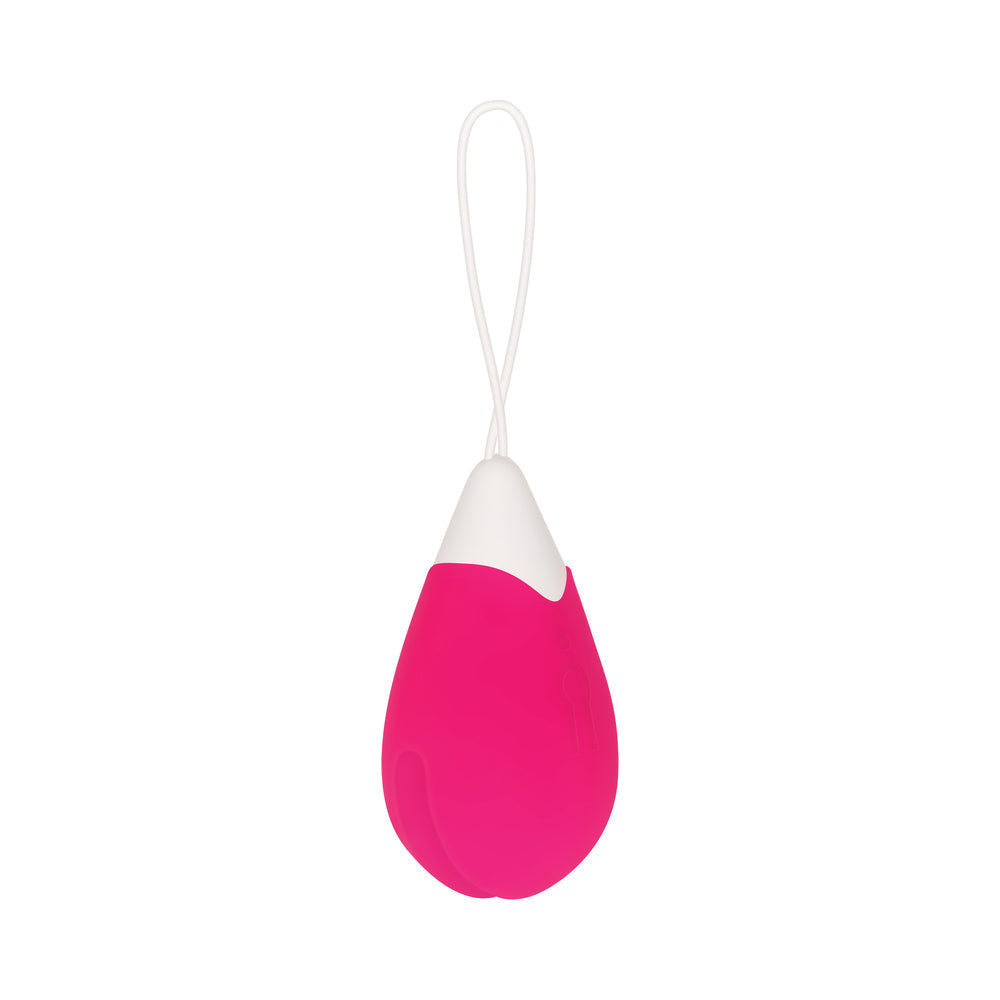 EVOLVED RECHARGEABLE REMOTE-CONTROLLED SILICONE EGG VIBRATOR PINK
