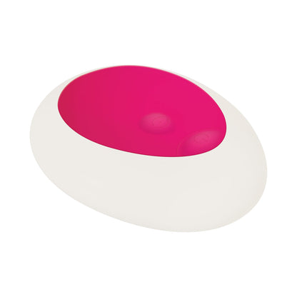 EVOLVED RECHARGEABLE REMOTE-CONTROLLED SILICONE EGG VIBRATOR PINK