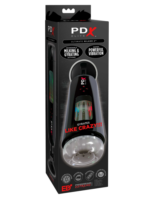 PIPEDREAM - PDX ELITE - ULTIMATE MILKER 2 BLACK