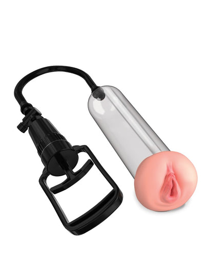 PIPEDREAM - PUMP WORX - BEGINNER'S PUSSY PUMP CLEAR/LIGHT/BLACK