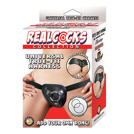 REALCOCKS UNIVERSAL TRUE FIT HARNESS BLACK