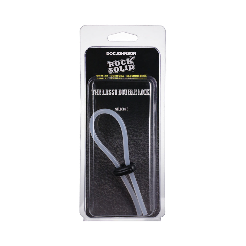 ROCK SOLID - THE  LASSO/BOLO DOUBLE LOCK ADJUSTABLE TRANSLUCENT