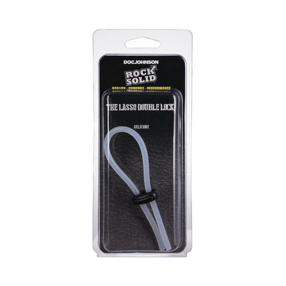 ROCK SOLID - THE  LASSO/BOLO DOUBLE LOCK ADJUSTABLE TRANSLUCENT