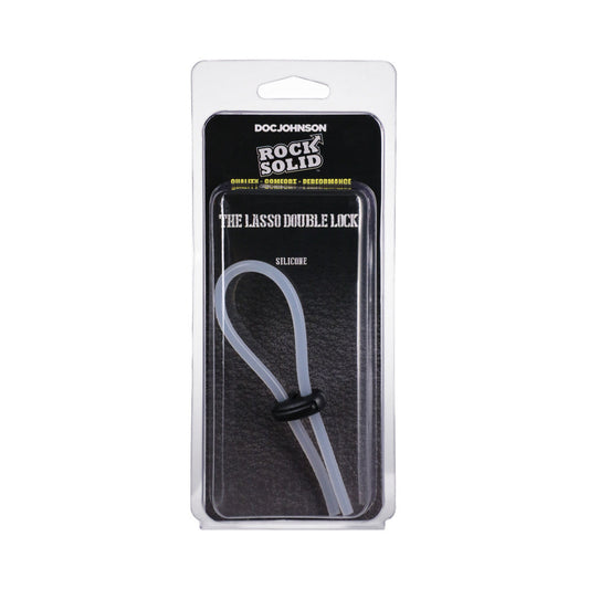 ROCK SOLID - THE  LASSO/BOLO DOUBLE LOCK ADJUSTABLE TRANSLUCENT