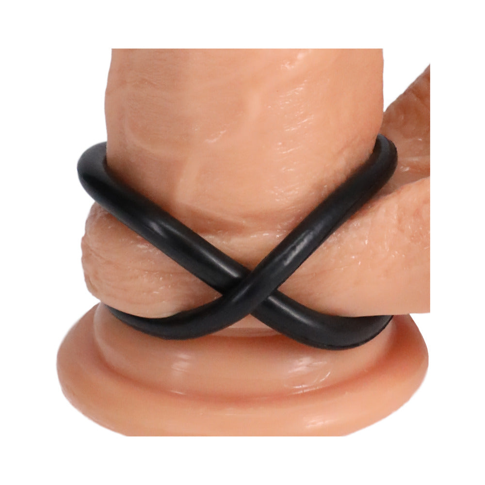 ROCK SOLID - TRI-PACK RUBBER GASKET (1.25IN, 1.5IN, 2IN) BLACK