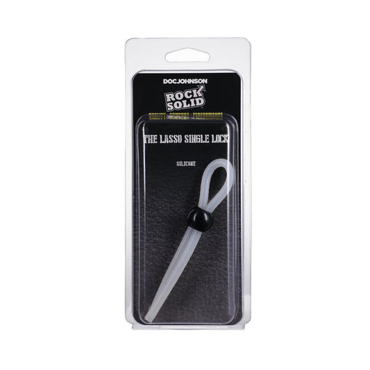 ROCK SOLID THE  LASSO/BOLO  SINGLE LOCK ADJUSTABLE TRANSLUCENT