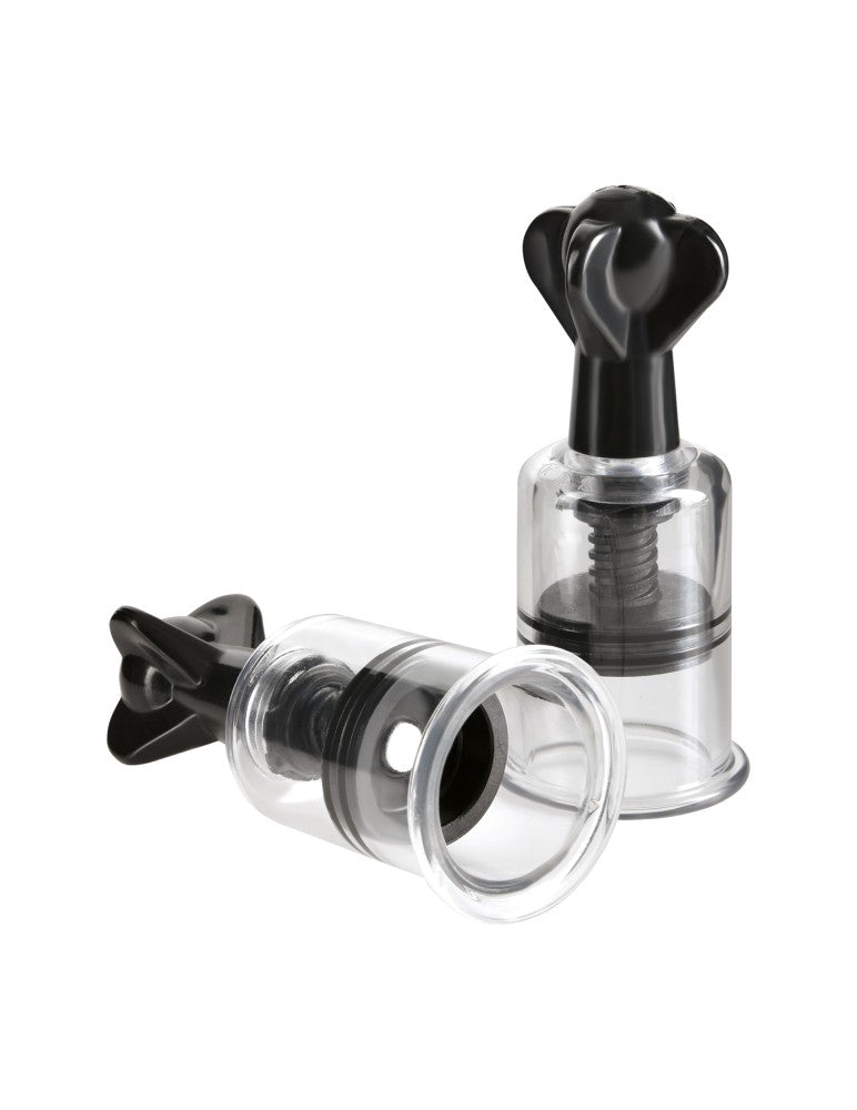 PIPEDREAM - FETISH FANTASY SERIES LIMITED EDITION - SUPER SUCKERS  BLACK/CLEAR