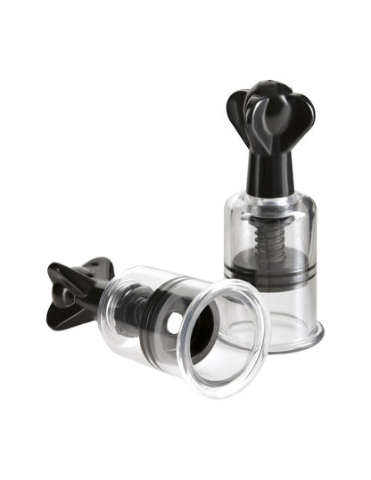 PIPEDREAM - FETISH FANTASY SERIES LIMITED EDITION - SUPER SUCKERS  BLACK/CLEAR