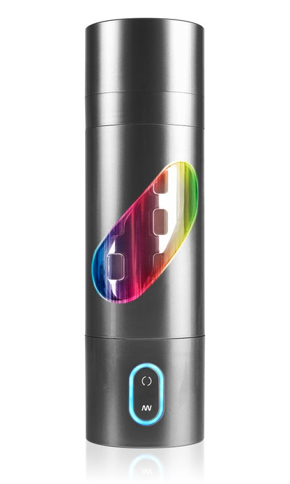 PIPEDREAM - PDX EXTREME - RECHARGEABLE ROTO-BATOR MOUTH BLACK/CLEAR/MULTI