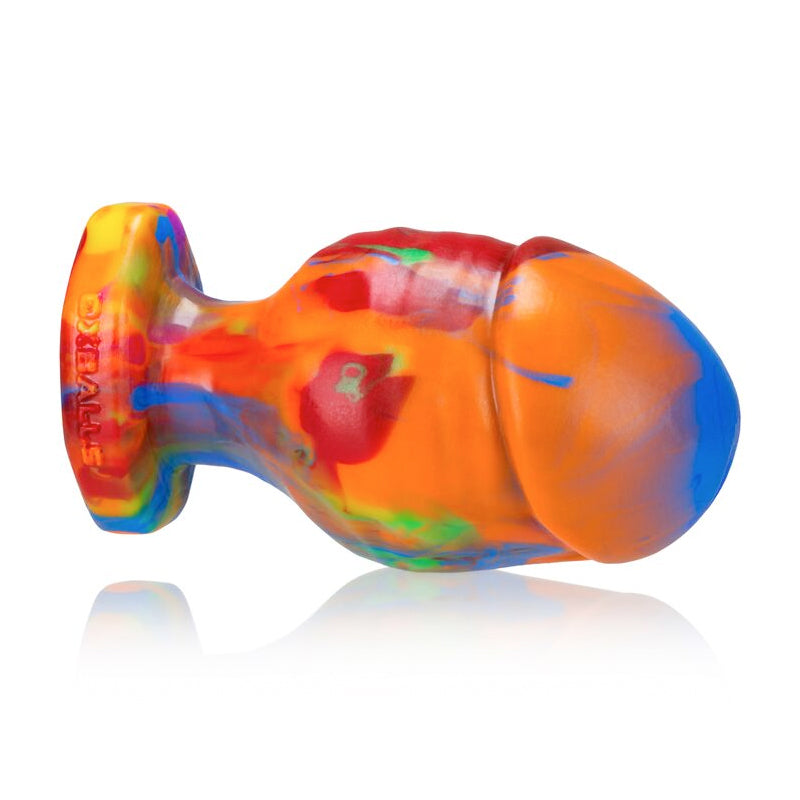 OXBALLS - HONCHO-3, BUTTPLUG, LARGE, RAINBOW