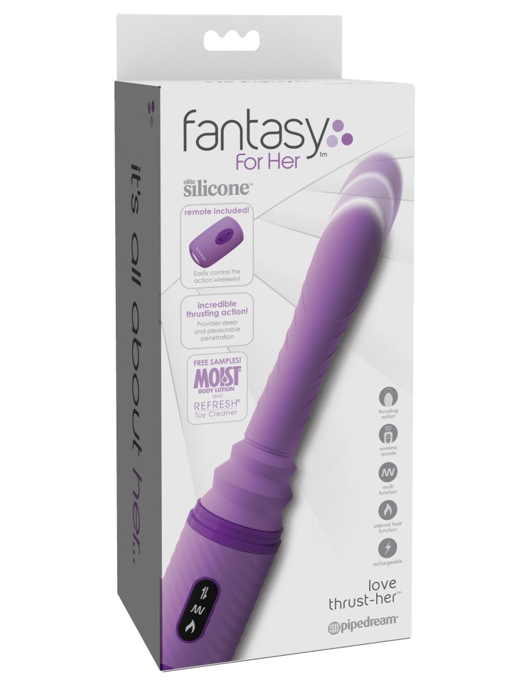 PIPEDREAM - FANTASY FOR HER - LOVE THRUST-HER  PURPLE